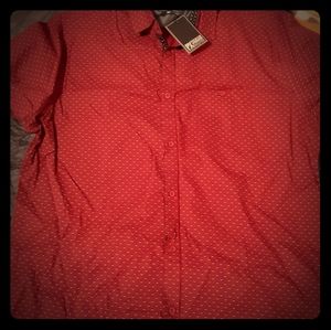 PX Brand Red button down CASUAL shirt 2x